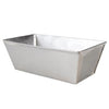 Hickoryware - Bread Pan Large 9" x 5" Stainless Steel - Hand Made In USA - Not Polished _ Food Service Grade - Homeplace Market LLC
