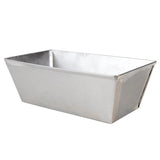 Hickoryware - Bread Pan Large 9" x 5" Stainless Steel - Hand Made In USA - Not Polished _ Food Service Grade - Homeplace Market LLC