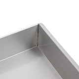 Hickoryware - Deep Brownie Pan with Lid - Stainless Steel - Custom Made in USA - 12"x17" - Homeplace Market LLC