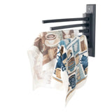 Homeplace - Kitchen Drying Rack, Wall Mounted - 5 Rail - No Mold - No Rust - Indoor/Outdoor - Homeplace Market LLC