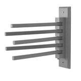 Homeplace - Kitchen Drying Rack, Wall Mounted - 5 Rail - No Mold - No Rust - Indoor/Outdoor - Homeplace Market LLC