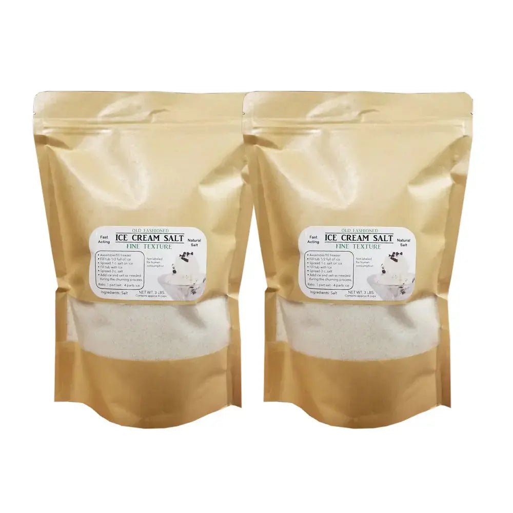 Ice Cream Salt - Fine Texture | For Old Fashioned Homemade Ice Cream - Homeplace Market LLC
