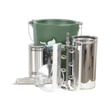 Immergood - 6 qt - Battery Powered Ice Cream Maker - Stainless Steel - Homeplace Market LLC