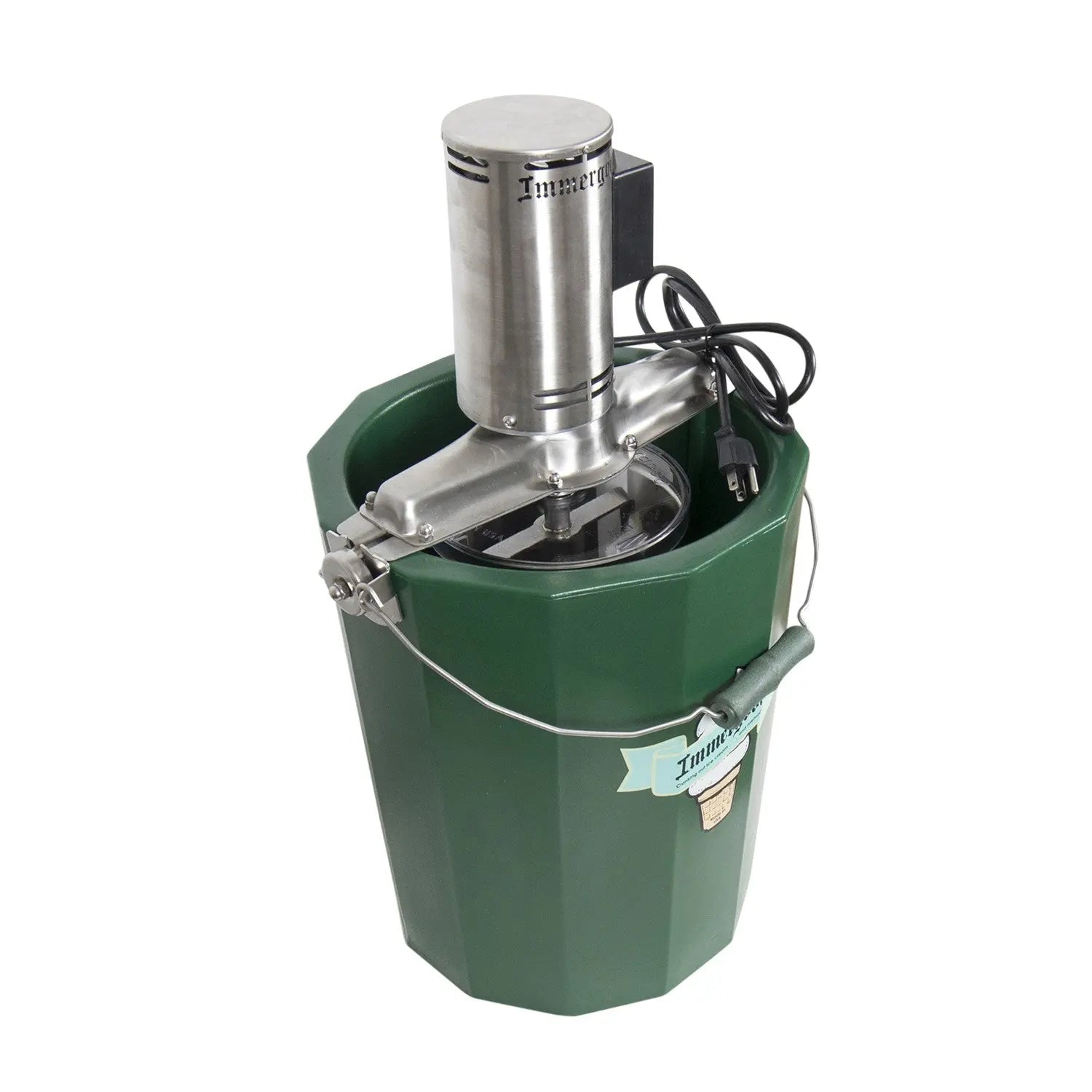 Immergood - 8 qt - Electric Ice Cream Maker - Stainless Steel - 110 volt - Homeplace Market LLC