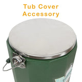 Immergood - PREMIUM 8 qt. - Ice Cream Maker - Stainless Steel - Hand Crank - Homeplace Market LLC