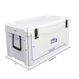 Kulrz - 96 qt, Premium Quality Coolers, High Density Insulation, Heavy Duty Construction, Work, Sport, Recreation - Homeplace Market LLC