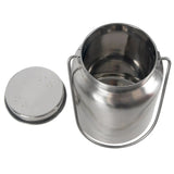Lindy's - Milk Pail w/ Lid - Stainless Steel - 1 or 2 Gallon - Homeplace Market LLC